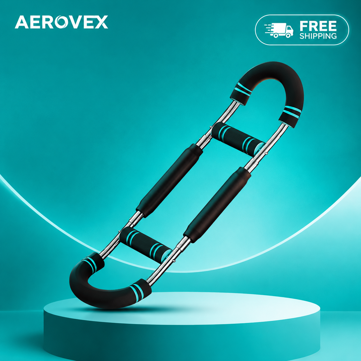 AEROVEX™ Power Twister – Heavy Duty Home Workout Resistance Bar